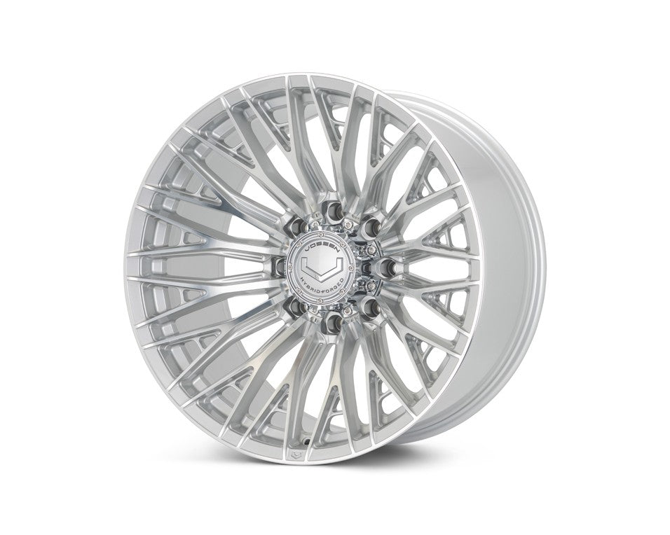 22" Vossen HFX6 Silver Polished 22x12 Concave Wheels Fits Dodge Ram 2500 3500