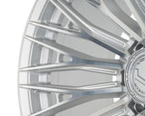 22" Vossen HFX6 Silver Polished 22x12 Wheels Fits Chevy Silverado HD 2001-2010