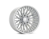 24" Vossen HFX6 Silver Polished 24x12 Wheels Fits Chevy Silverado HD 2001-2010