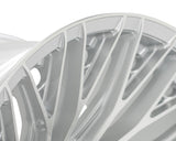 24" Vossen HFX6 Silver Polished 24x12 Wheels Fits Chevy Silverado HD 2001-2010