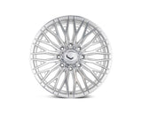 22" Vossen HFX6 Silver Polished 22x10 Wheels Fits GMC Sierra HD 2001-2010