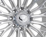 20" Vossen HFX6 Silver Polished 20x10 Concave Wheels Rims Fits RAM 2500 3500