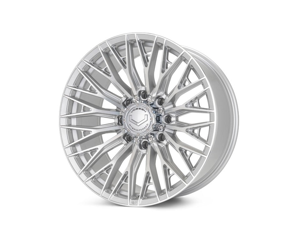 22" Vossen HFX6 Silver Polished 22x10 Wheels Fits GMC Sierra HD 2001-2010