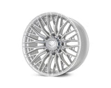 20" Vossen HFX6 Silver Polished 20x10 Wheels Fits Chevy Silverado 2500HD 3500HD