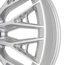 22" Vossen HFX6 Silver Polished 22x10 Wheels Fits GMC Sierra 2500HD 3500HD
