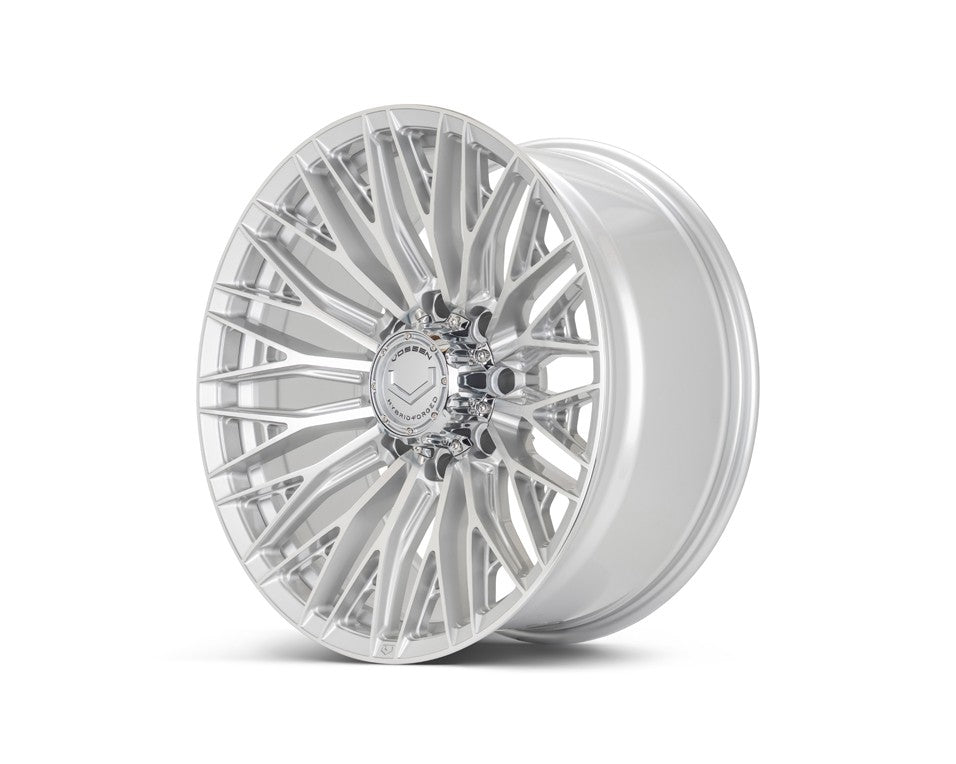 22" Vossen HFX6 Silver Polished 22x10 Concave Wheels Rims Fits RAM 2500 3500
