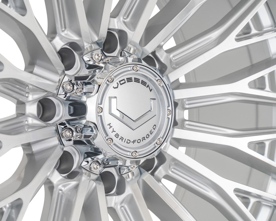 20" Vossen HFX6 Silver Polished 20x10 Wheels Fits Ford F250 F350 Super Duty