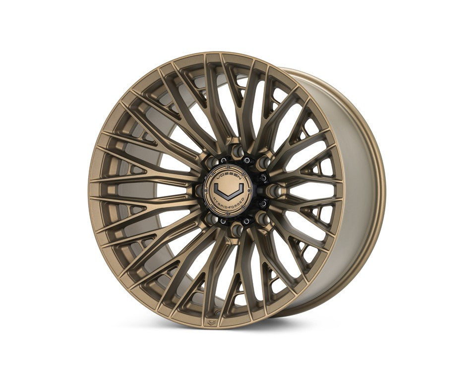 22" Vossen HFX6 Terra Bronze 22x12 Wheels Fits Chevy Silverado HD 2001-2010