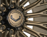 22" Vossen HFX6 Terra Bronze 22x12 Concave Wheels Fits GMC Sierra 2500HD 3500HD