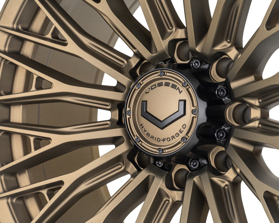 20" Vossen HFX6 Terra Bronze 20x10 Wheels Fits Chevy Silverado 2500HD 3500HD