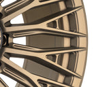 22" Vossen HFX6 Terra Bronze 22x10 Concave Wheels Fits GMC Sierra 2500HD 3500HD