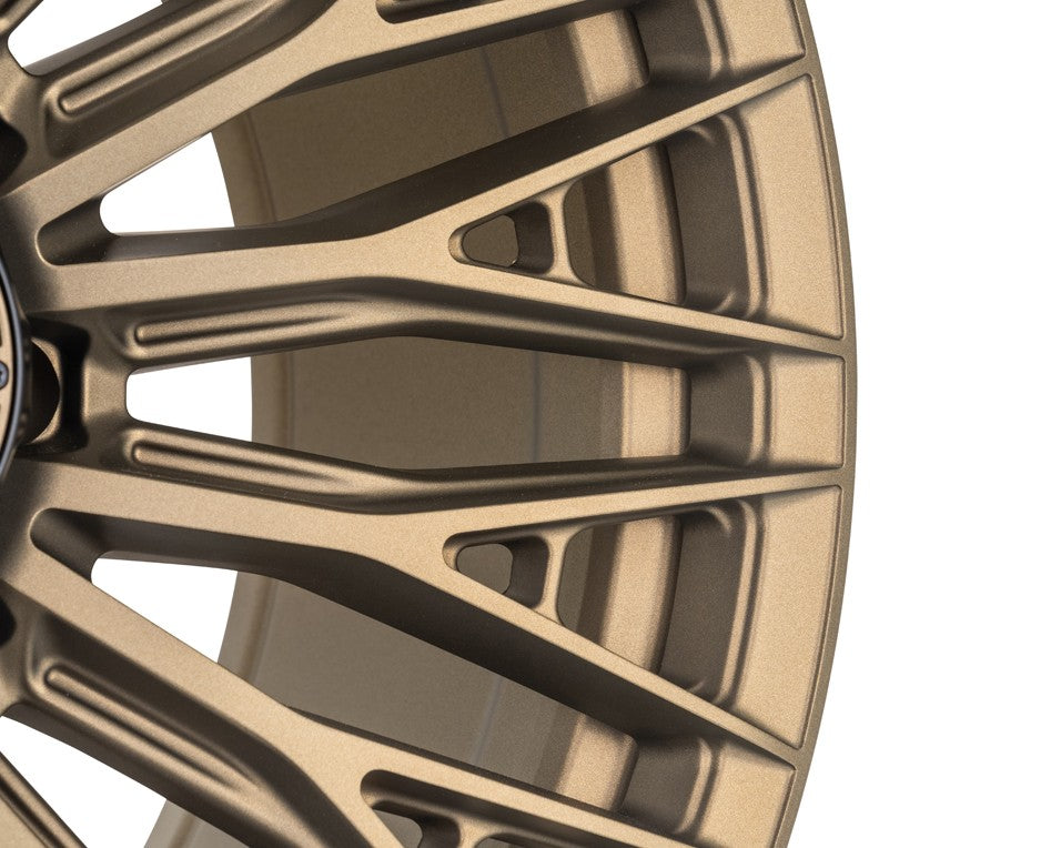 22" Vossen HFX6 Terra Bronze 22x10 Wheels Fits Chevy Silverado HD 2001-2010